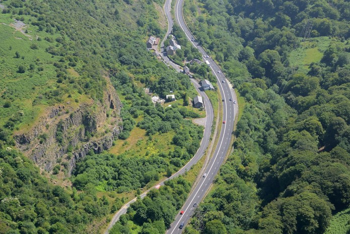 A465 heads of the valleys road
