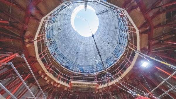 Civil engineering firm Barhale has completed the first shaft secondary lining in the central section of the Thames Tideway Tunnel. Image: Tideway