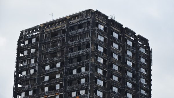 Aftermath of the Grenfell Tower fire (image: Dreamstime)