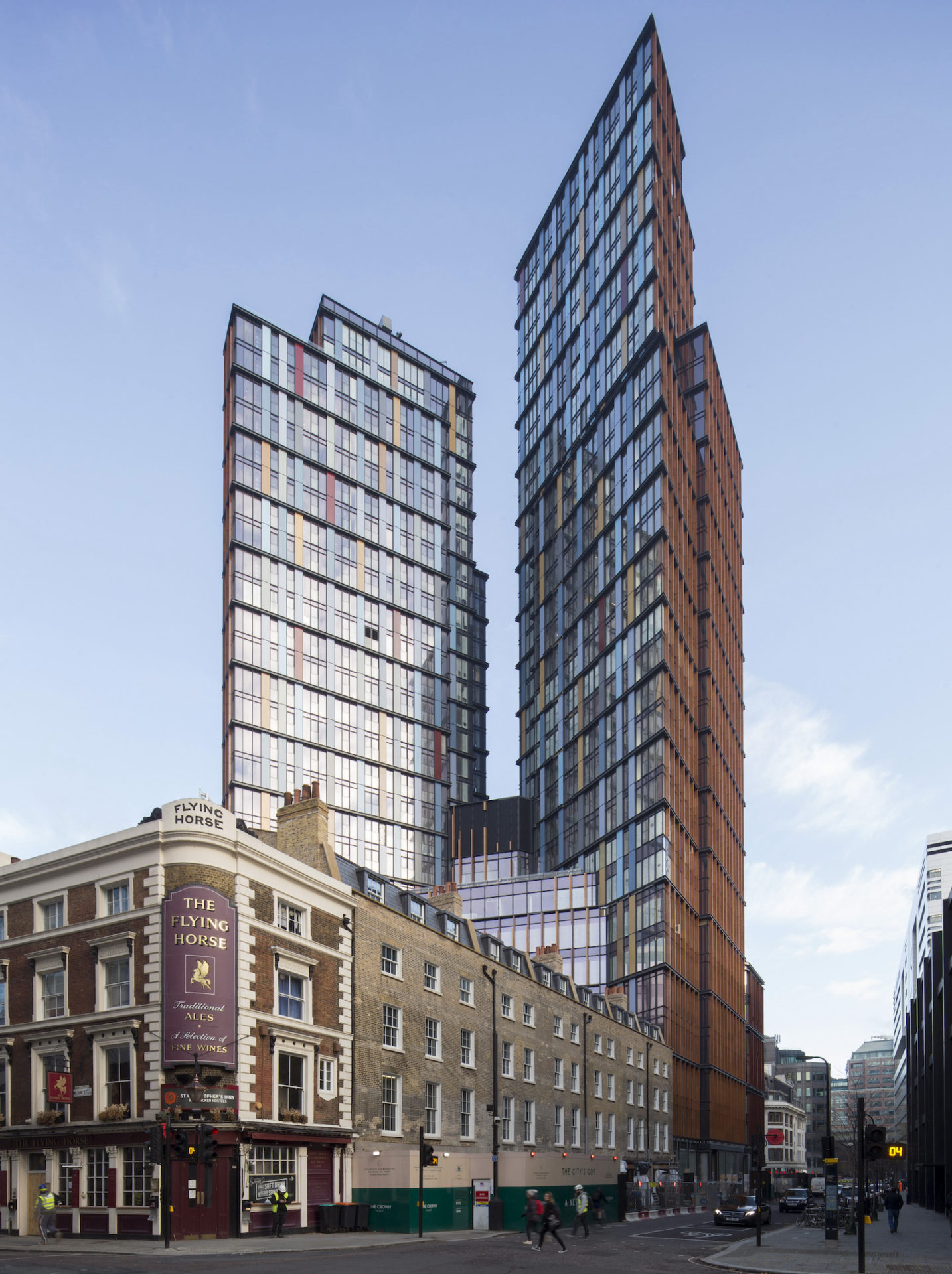 he mixed-use scheme on the northern edge of the City is just five minutes’ walk from Mace’s head office in Moorgate. Photo credit: Agnese Sanvito