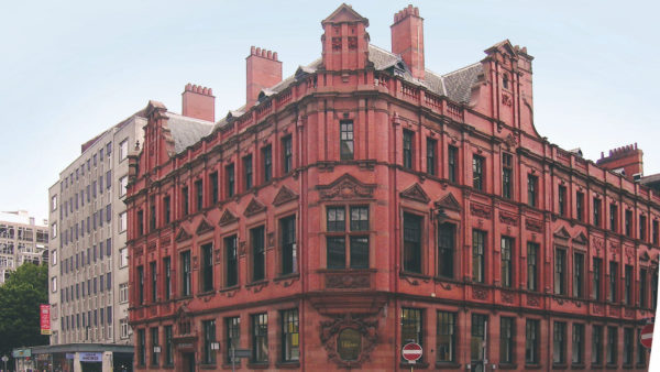 The chamber of commerce offices in central Manchester. Photo credit: Robert Wade
