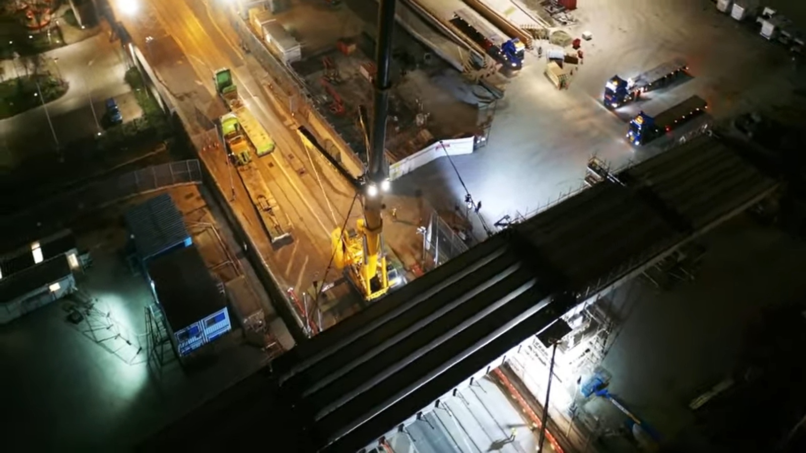 Video | Sisk installs 1,400t of precast bridge beams - Construction ...