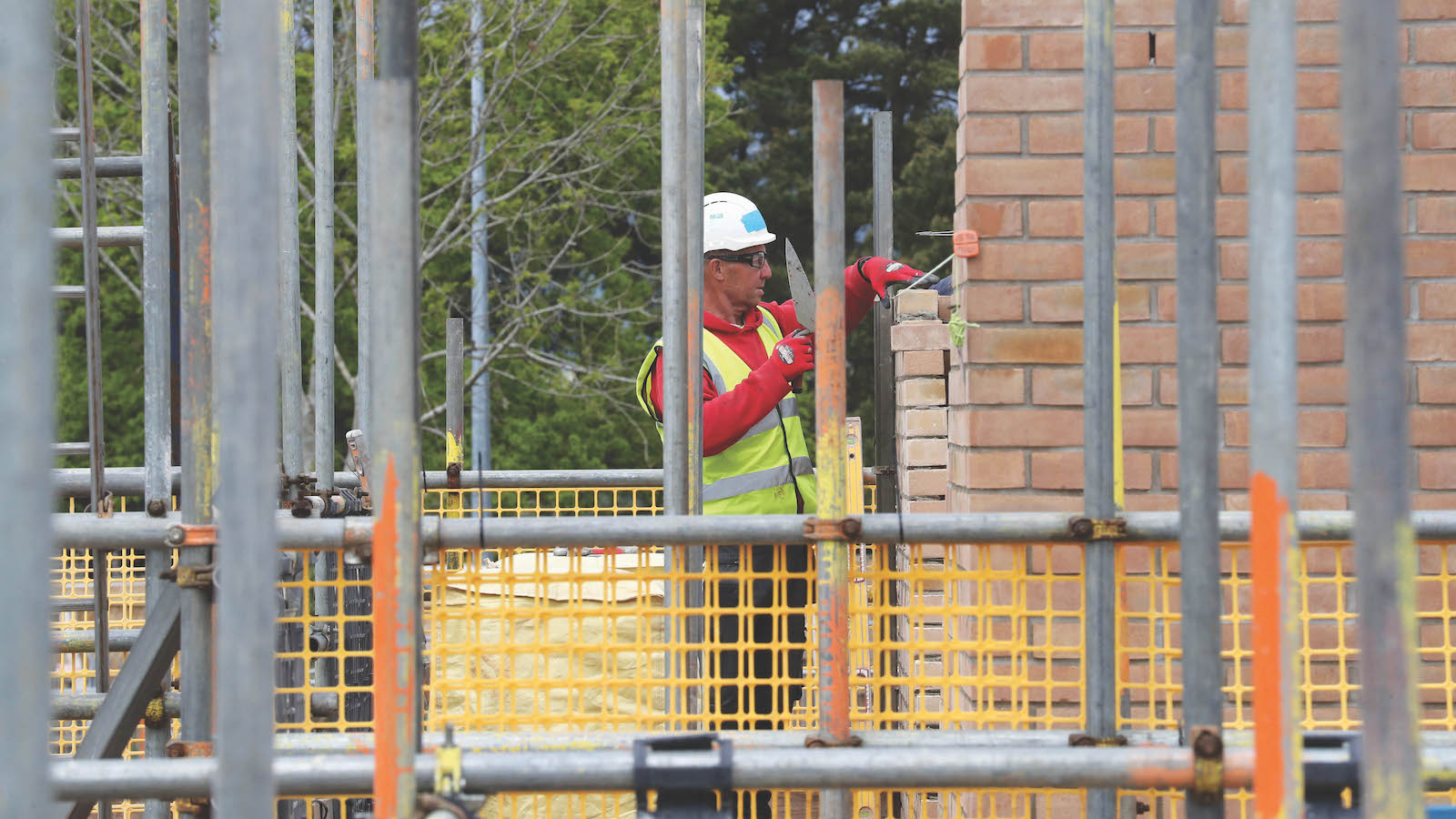 Construction work underway on the Eastern High development