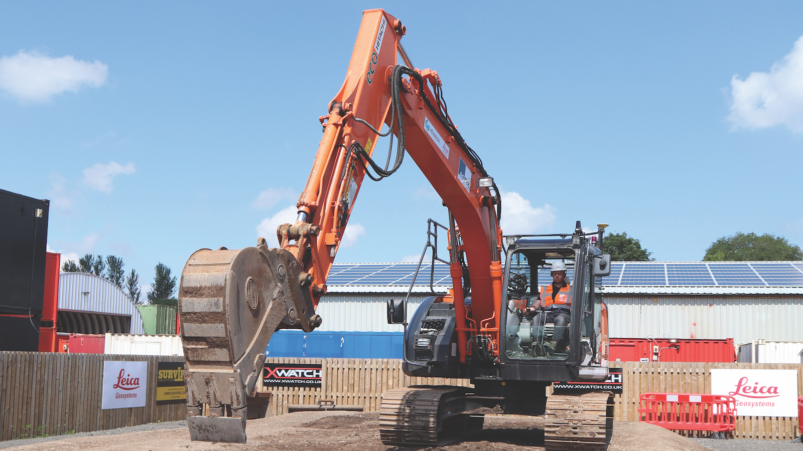 Leica’s ‘school with a sandpit’ trains operators and managers to use surveying and machine control tools