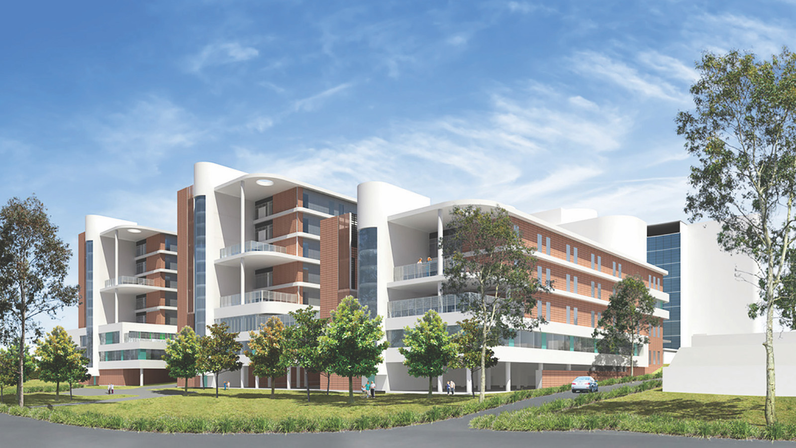 The Concord hospital redevelopment is being delivered with a strict five-day week