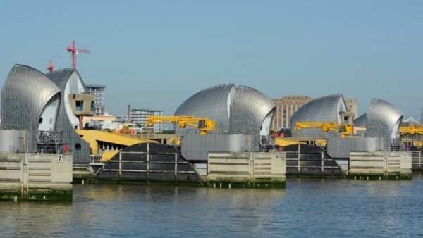 Photo of the Thames Barrier