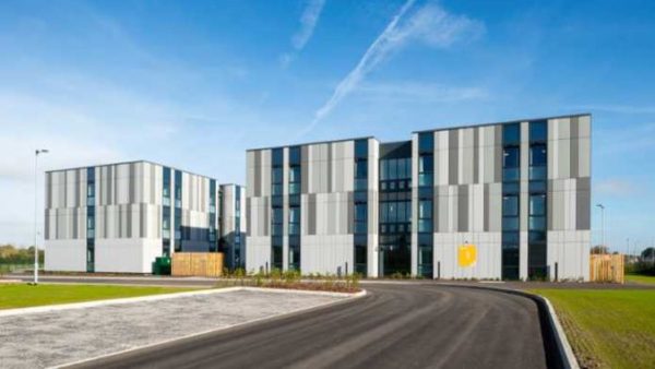 Caledonian Modular built accommodation for workers at the Hinkley Point C nuclear power station