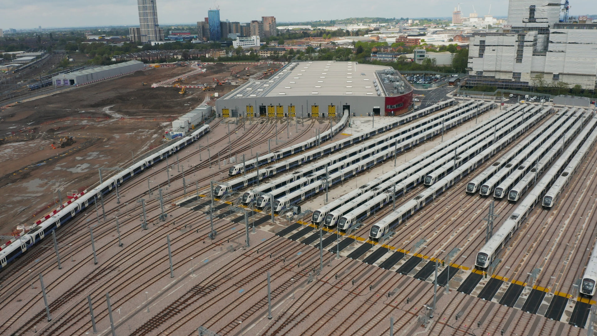 Old Oak Common features a maintenance depot