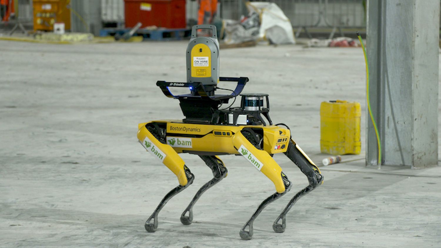 BAM Nuttall has trialled Spot the robot dog on a remote Shetlands site (Image courtesy of BAM Nuttall)