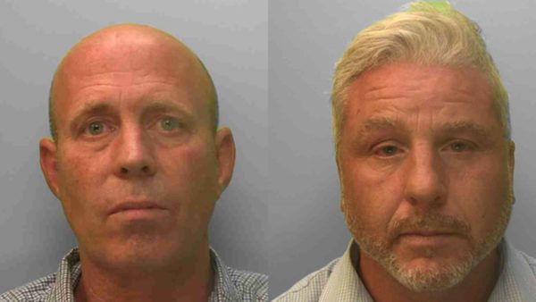 John Spiller (left) and Steven Wenham (right) were both jailed after being found guilty of health and safety failings (Image: Sussex Police)