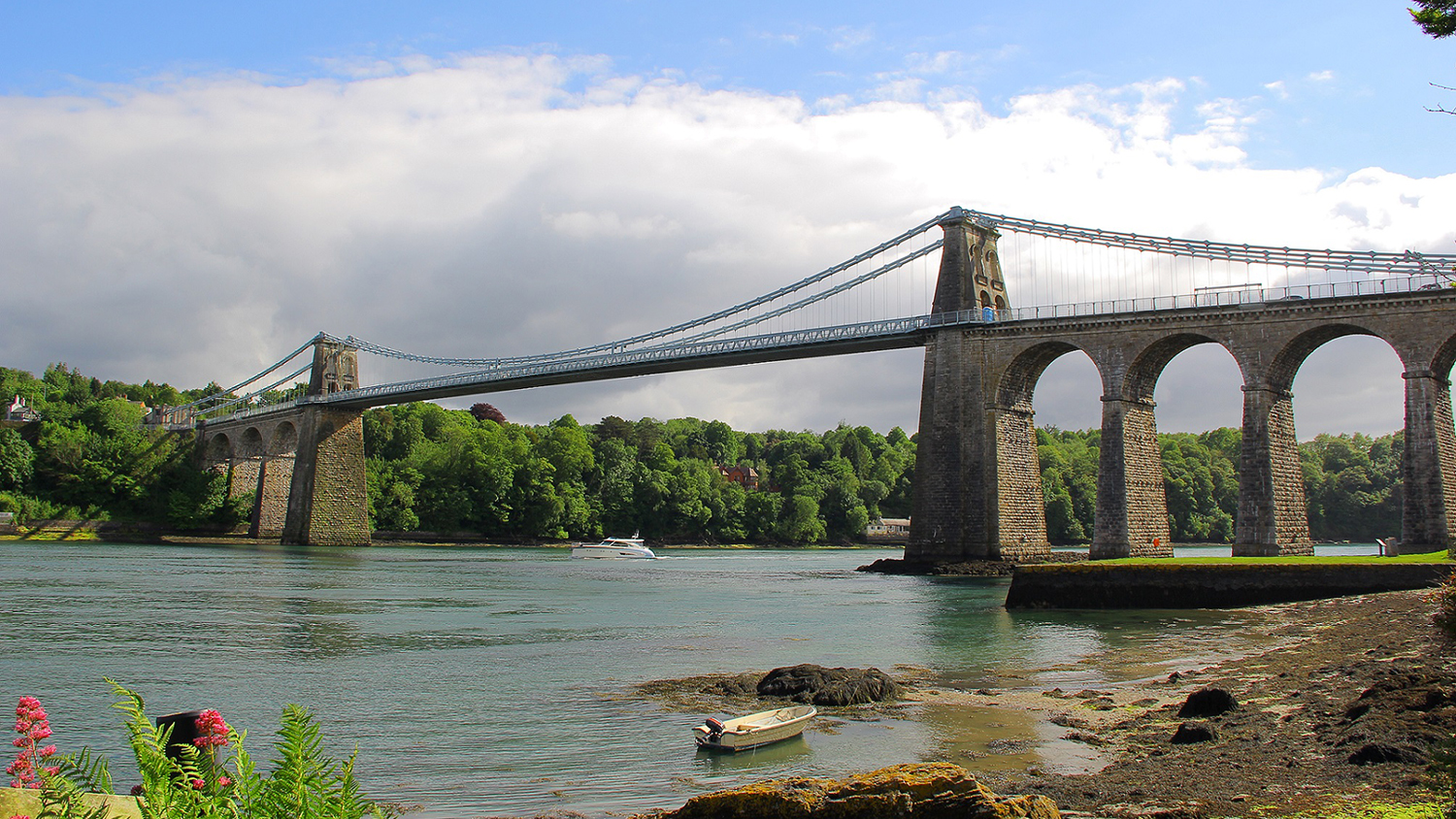 Menai Suspension Bridge Gets 200th Birthday Revamp