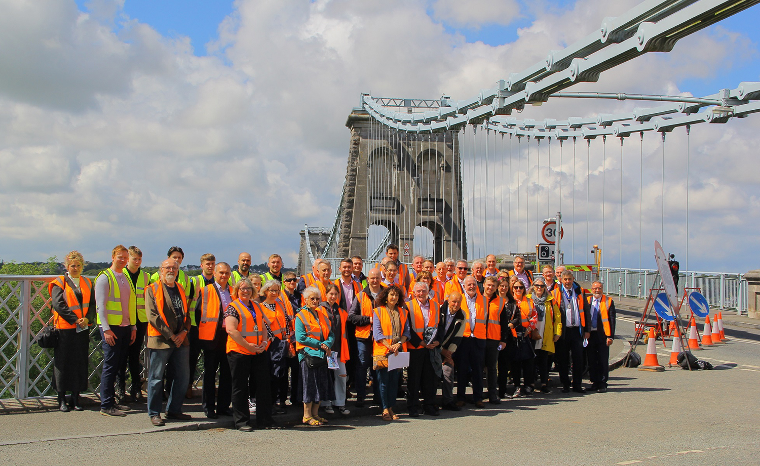 Spencer Menai Suspension Bridge