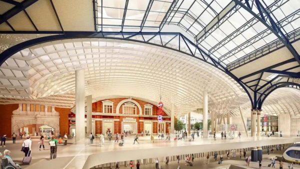 Artist's impression of the revamped Liverpool Street Station in London (Image: Herzog & De Meuron)