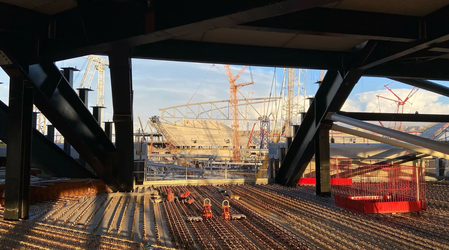 Everton's new Bramley-Moore Dock stadium takes shape (Image courtesy of Everton FC)