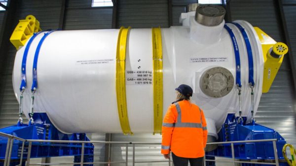 The new reactor for Unit One at Hinkley Point C has been manufactured in France (Image courtesy of EDF)