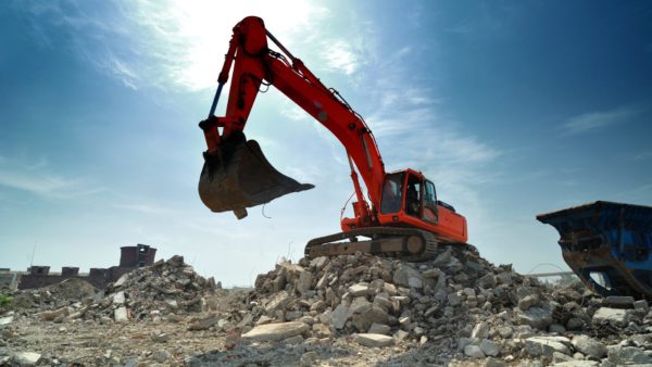 Around 98% of all demolition waste is recycled (image: Dreamstime)