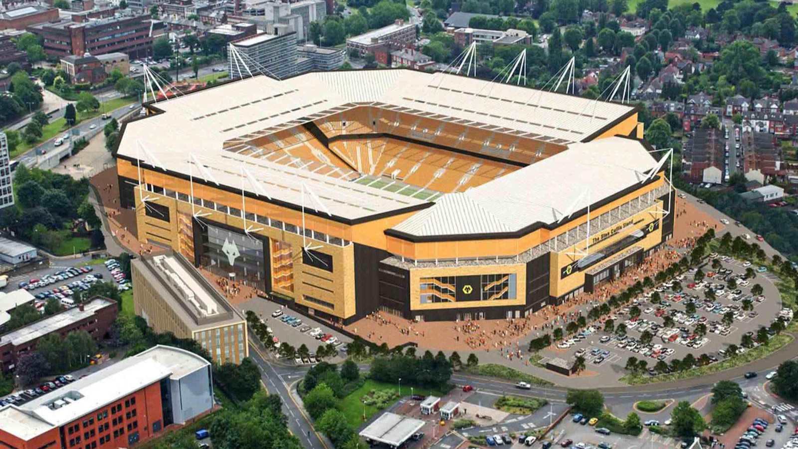 Molineux Stadium redevelopment plan (image: AFL Architects).