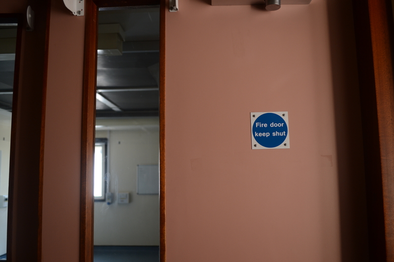 Camden fire safety failings - A fire safety door