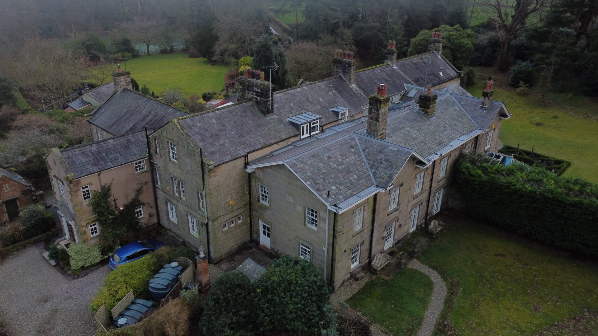 East Manley Hall won the heritage roofing category