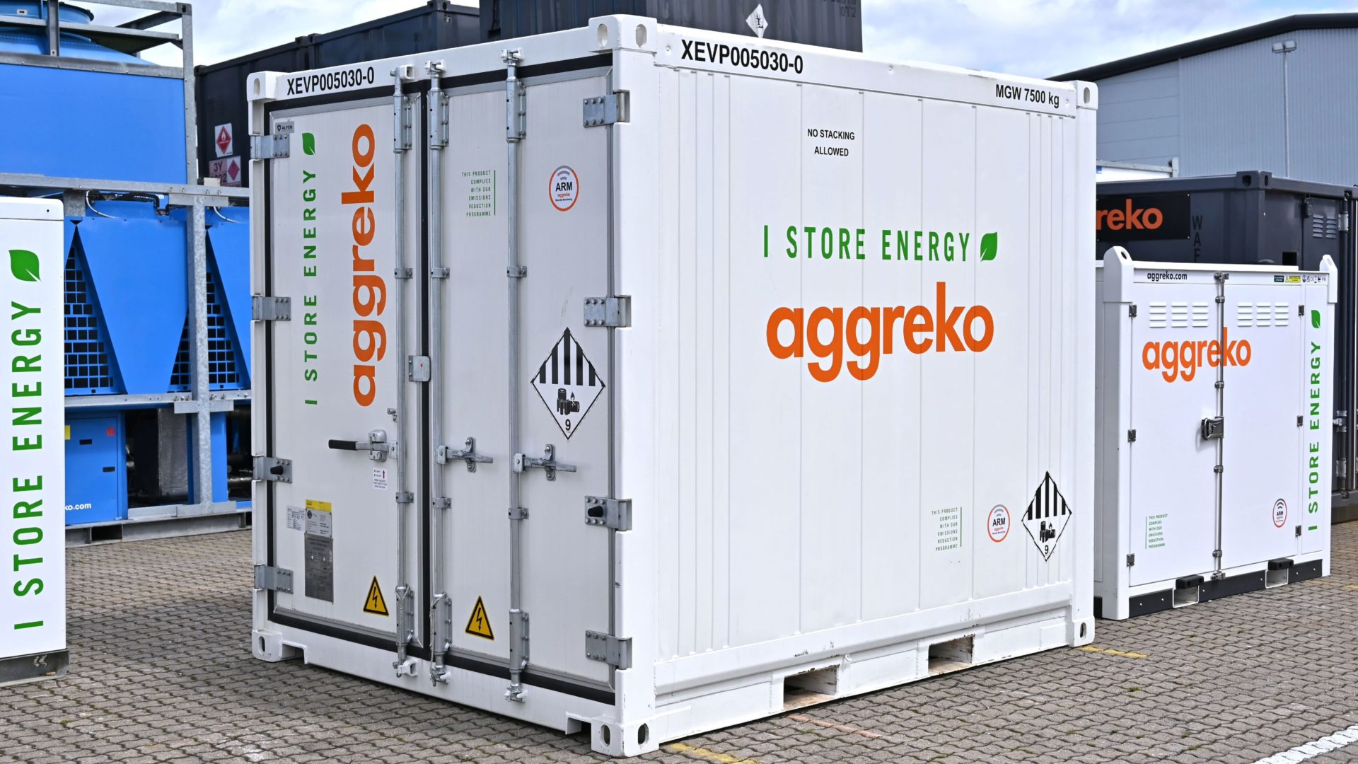 McAlpine Keltbray - Aggreko's Battery Energy Storage Systems