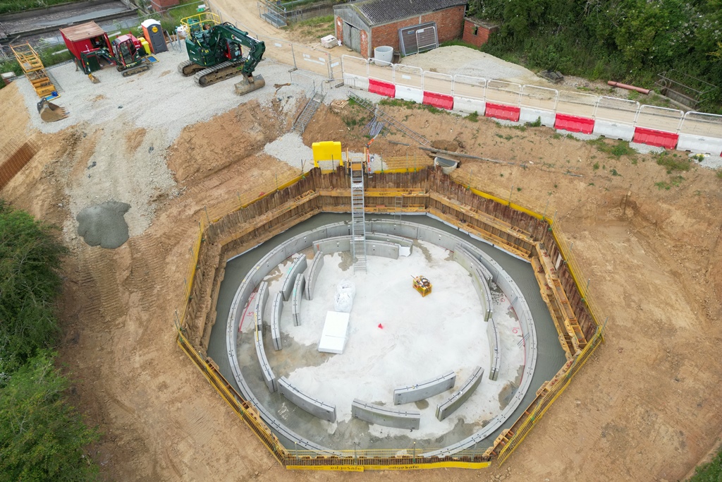 Groundforce Shorco has supplied a space and time-saving solution to a project at a wastewater treatment works in Kent.