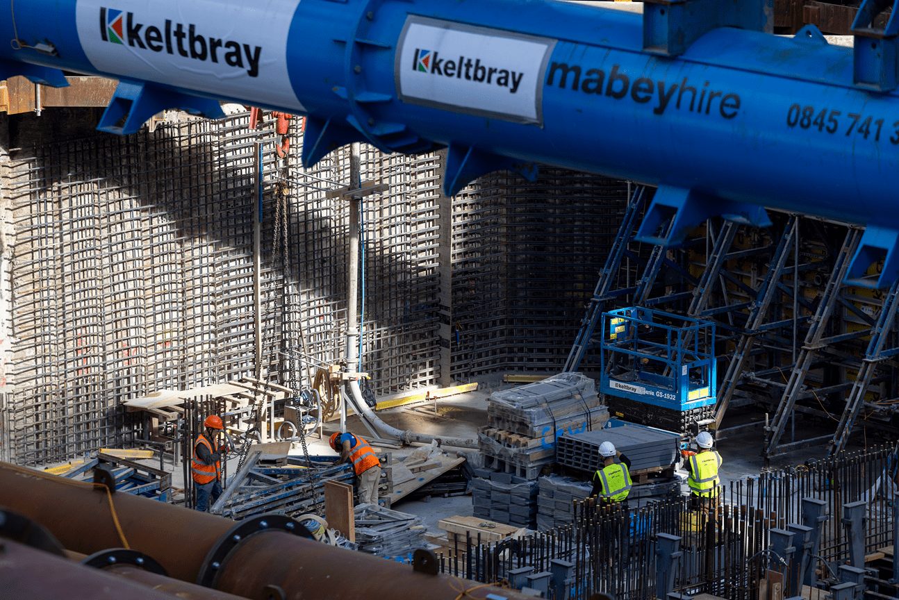 The works on the basement of Mace’s giant City of London Police HQ