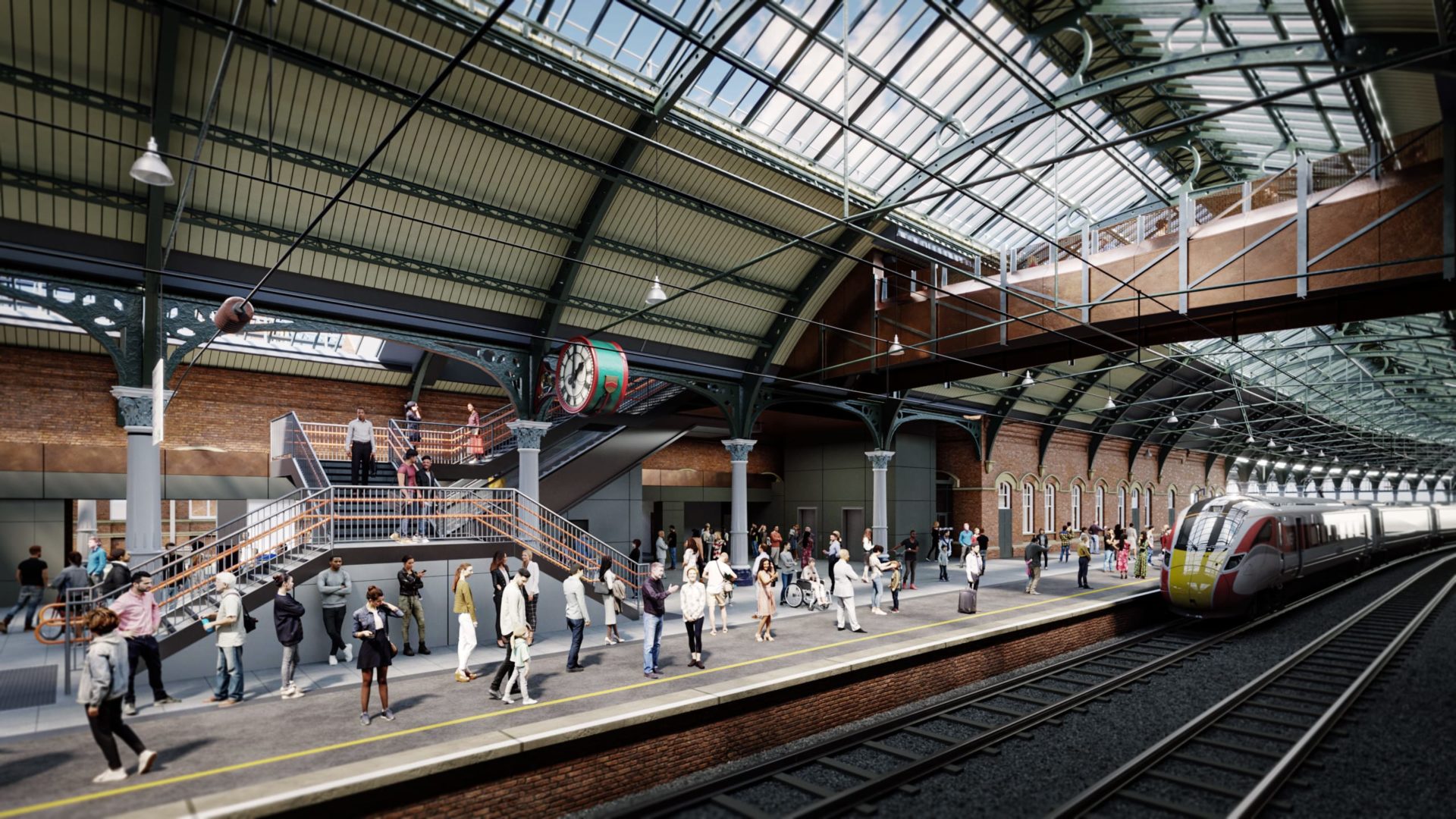 In pictures | Aecom reveals how Darlington station will look after ...