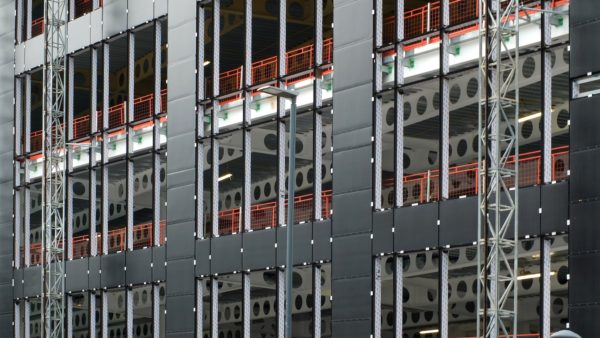 Image of cladding on a site under construction for product testing story