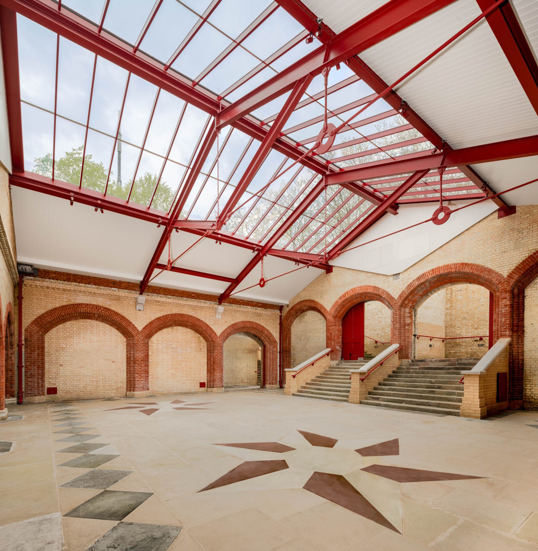 The restored subway in September 2024 (image: Historic England).