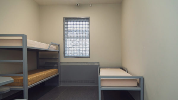 A generic modern prison or detention facility room. Subcontractors working across ISG’s Ministry of Justice live projects have been unable to retrieve their tools from the day ISG went into administration until 30 September.