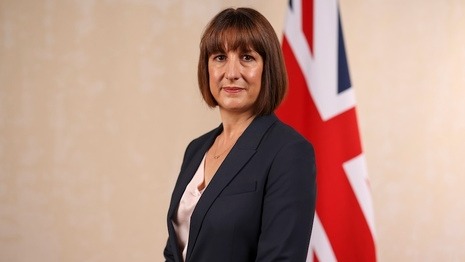 Official portrait of chancellor of the exchequer Rachel Reeves - the construction industry have had a mixed reaction to her Autumn budget