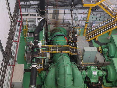 Scene of the incident inside the power station (image: ONR).