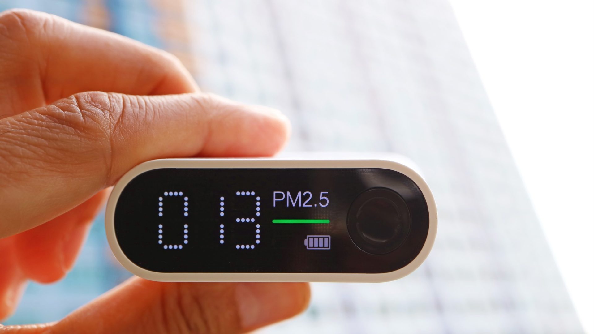 Air quality sensors are increasingly common in schools, healthcare settings and offices (image: Dreamstime).