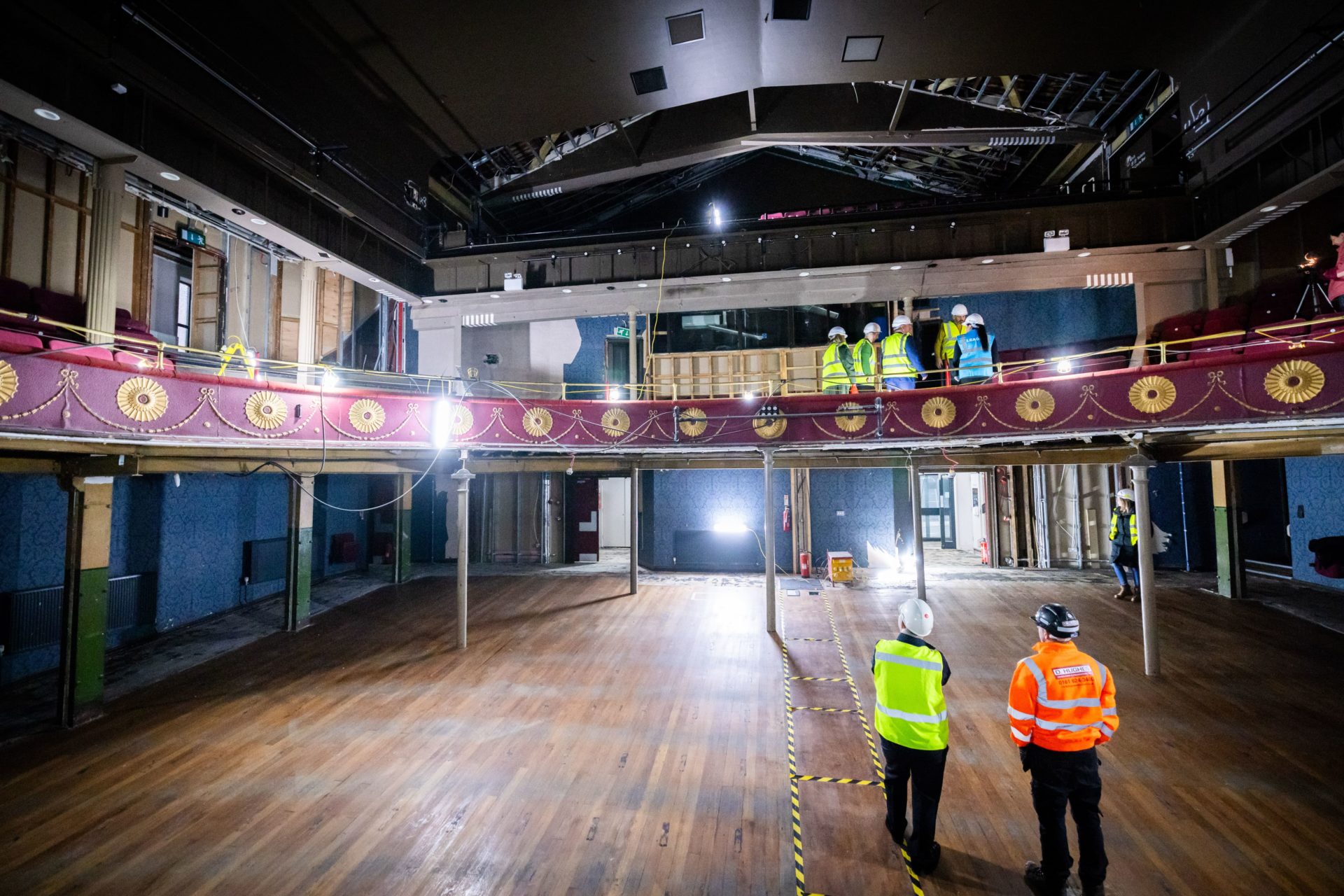 Inside of the Oldham Coliseum, which Tilbury Douglas is going to restore.