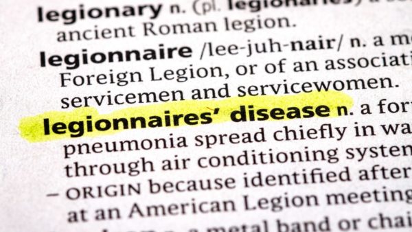 Close up photo of the words legionnaires disease on a dictionary. Amey's FM subsidiary has been fined after a prisoner died of legionella.