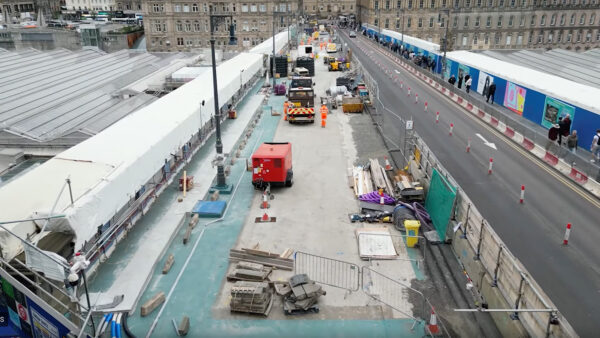 Balfour Beatty refurbishes Edinburgh North Bridge