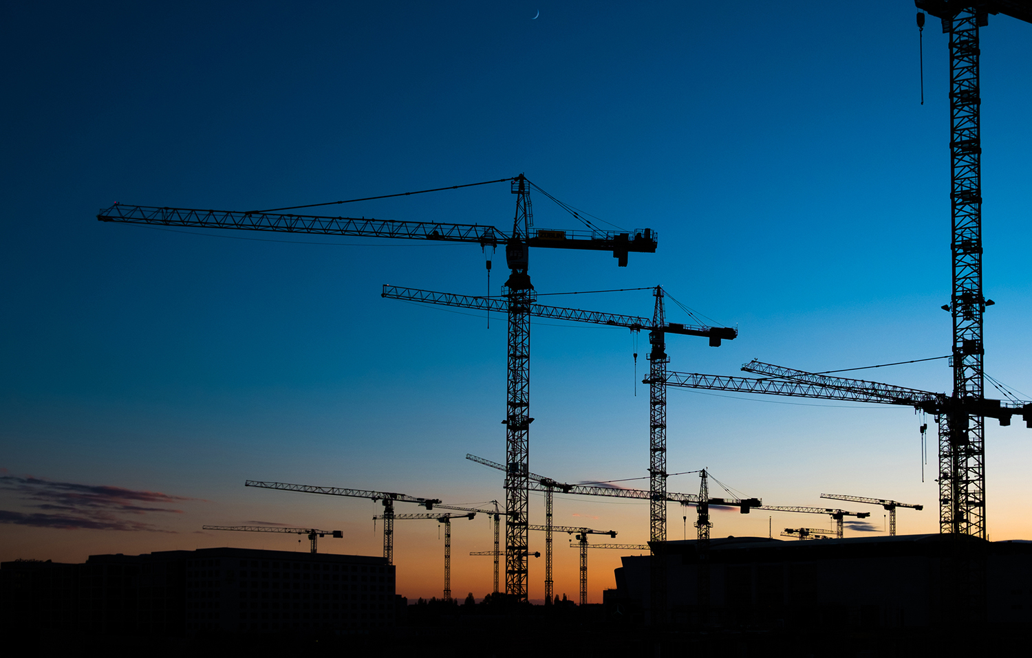 BCIS building costs - general construction site cranes