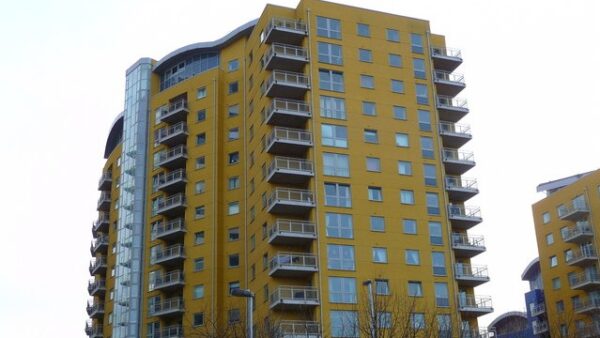 The high-rise residential building that was the subject of the dispute - The Adjudication Juggernaut Rolls on - BDW Trading Limited v Ardmore Construction Limited