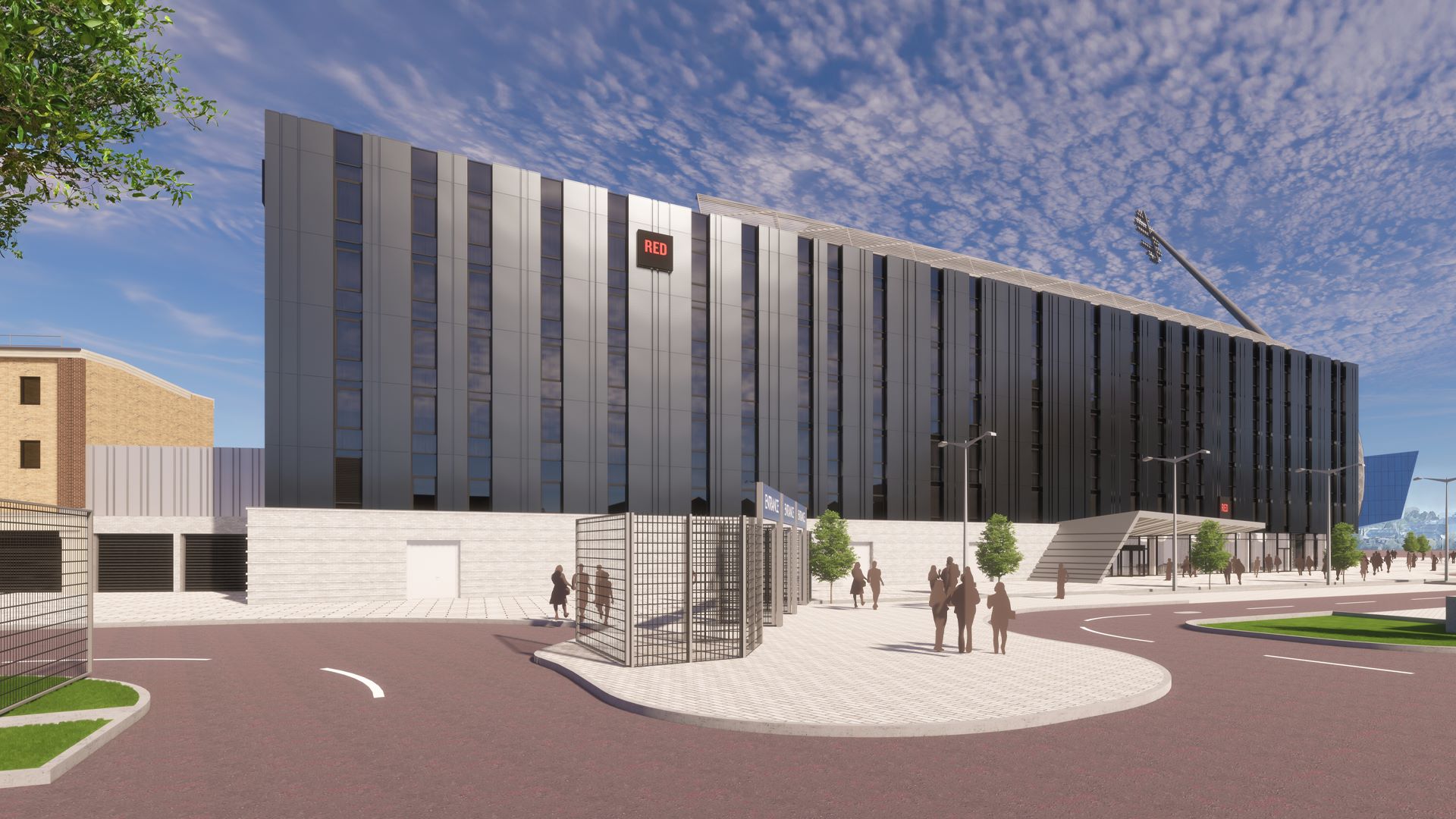 The proposed 146-bed Radisson Red hotel (image: Warwickshire CCC).