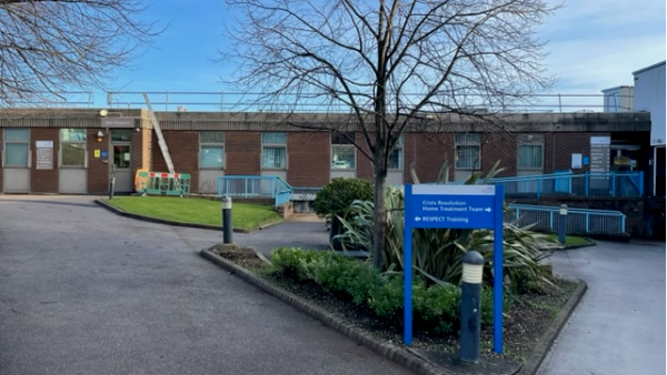 Outside view of the Maple Ward at the Longley Centre in Sheffield. Henry Boot has started renovating it.