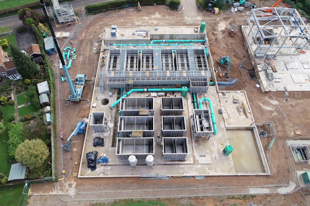 Wessex Water’s Durleigh Water Treatment Centre in Somerset was completed last year (image courtesy of Wessex Water)