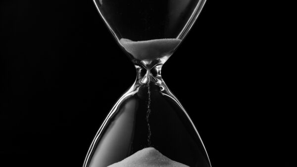 Abstract image for time running out