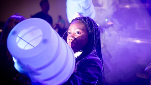 A schoolgirl at 2024's Big Bang Fair (image: The Big Bang Fair)