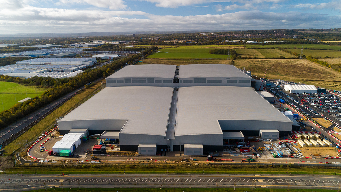 Gigafactory is fully charged with steel - Construction Management