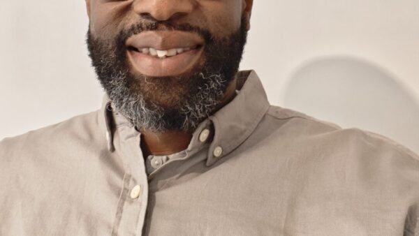 Kabbe Njie the recipient of the Paul Dockerill Award. Image courtesy of CIOB