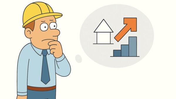 Cartoon image of the estimator character created by Carlo Borri of Arcadis - DO NOT REUSE