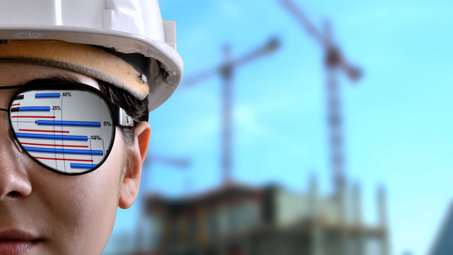 Abstract image for ALICE Technologies opinion on Gantt charts and digital planning in construction