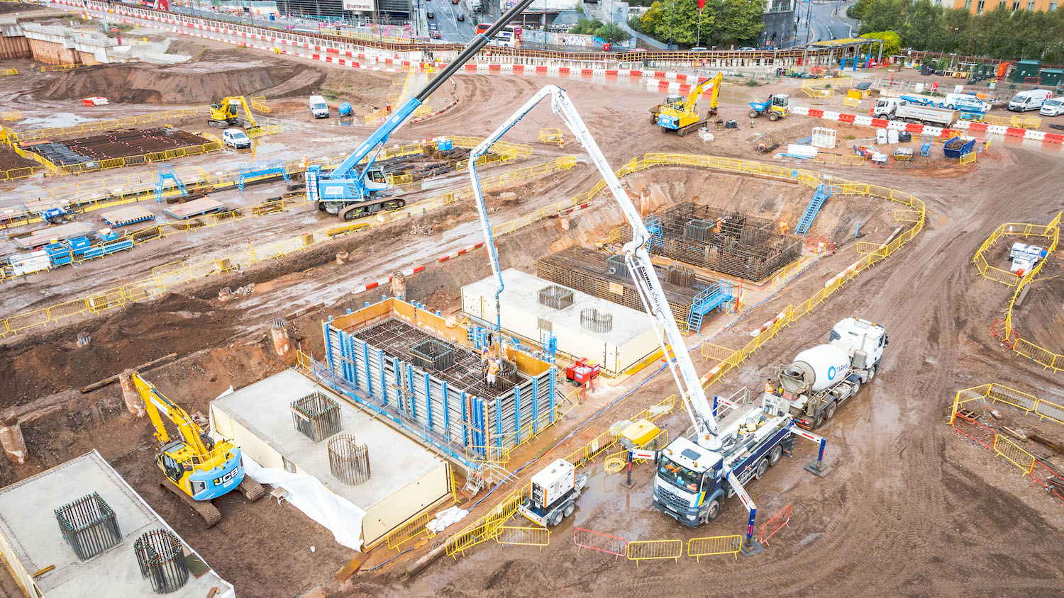 Video | HS2 completes piling works at Curzon Street station ...