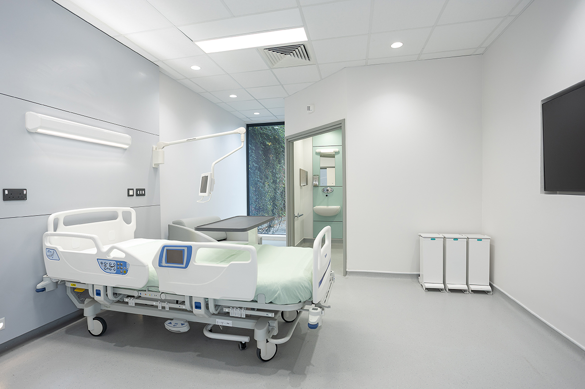 Offsite specialist Reds10’s prototype ensuite patient room. Image: Seph Simmons