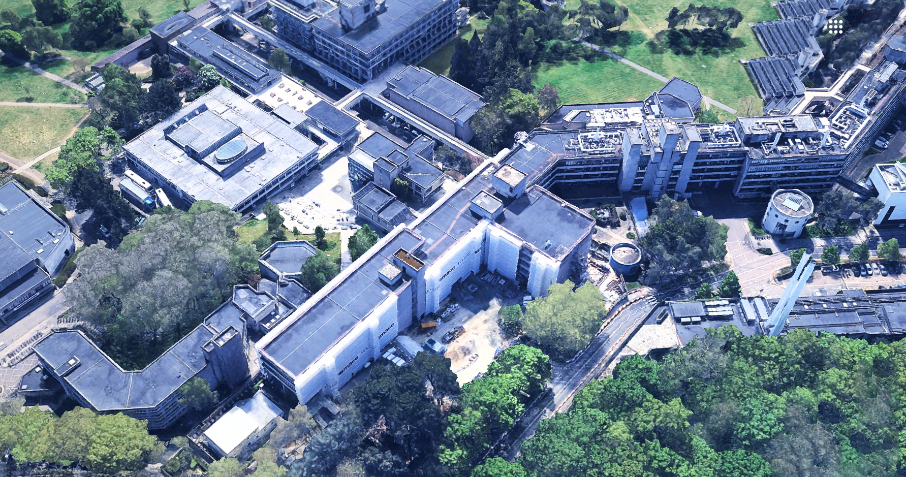 Aerial of the Mace site. Image: Google Maps